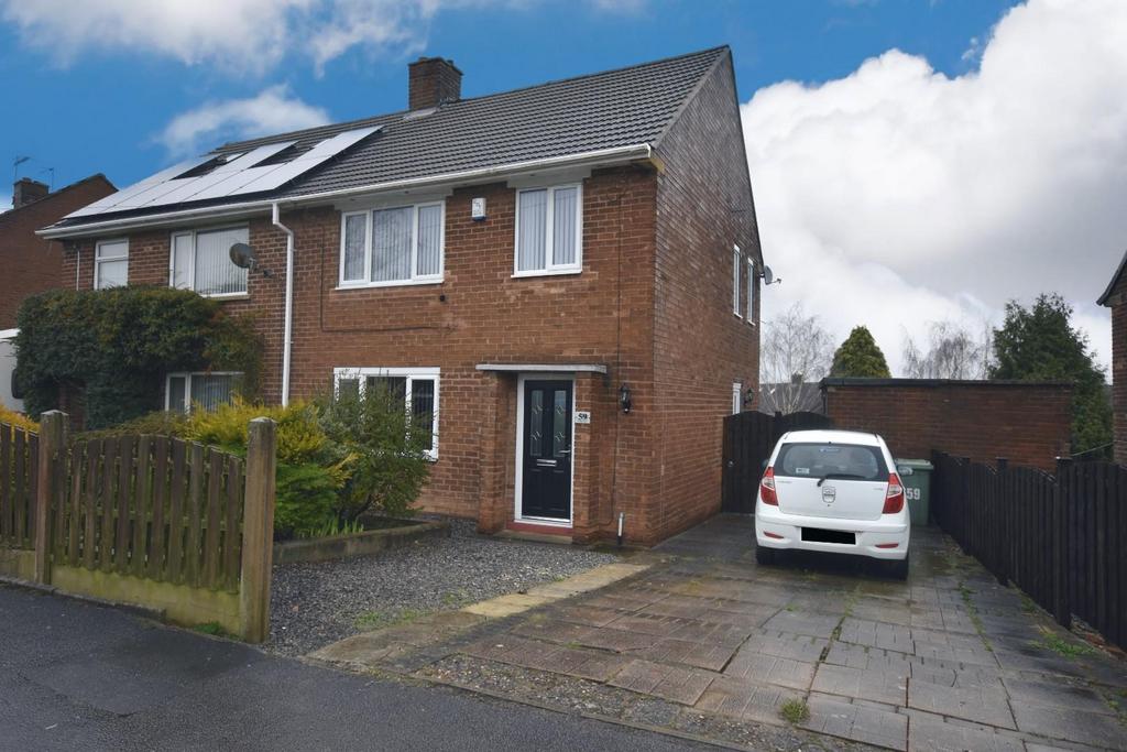 Curbar Curve Inkersall Chesterfield S43 3HP 3 bed semi detached