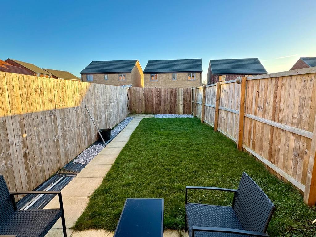 Rear garden