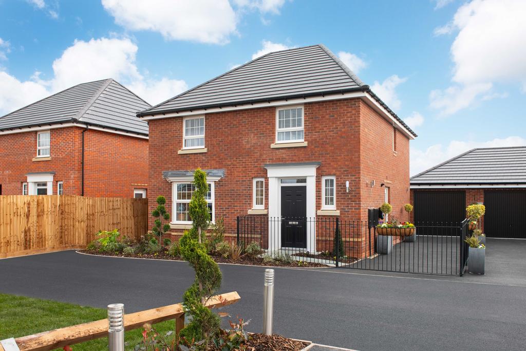 Kirkdale detached brick show home