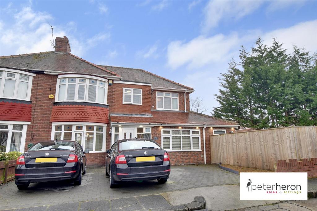 Shotley Avenue, Fulwell, Sunderland 4 bed semidetached house for sale