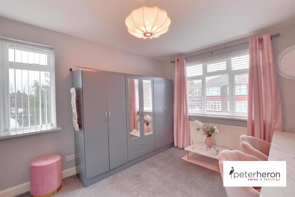 Bedroom 3 (front and side)