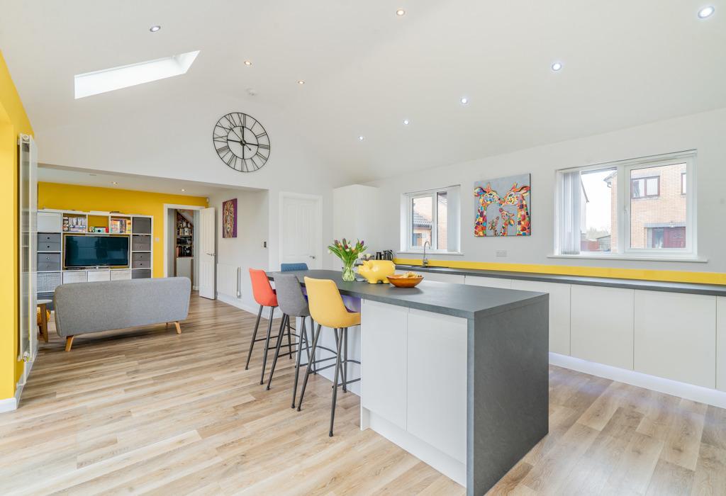 Open Plan Kitchen and Family Room
