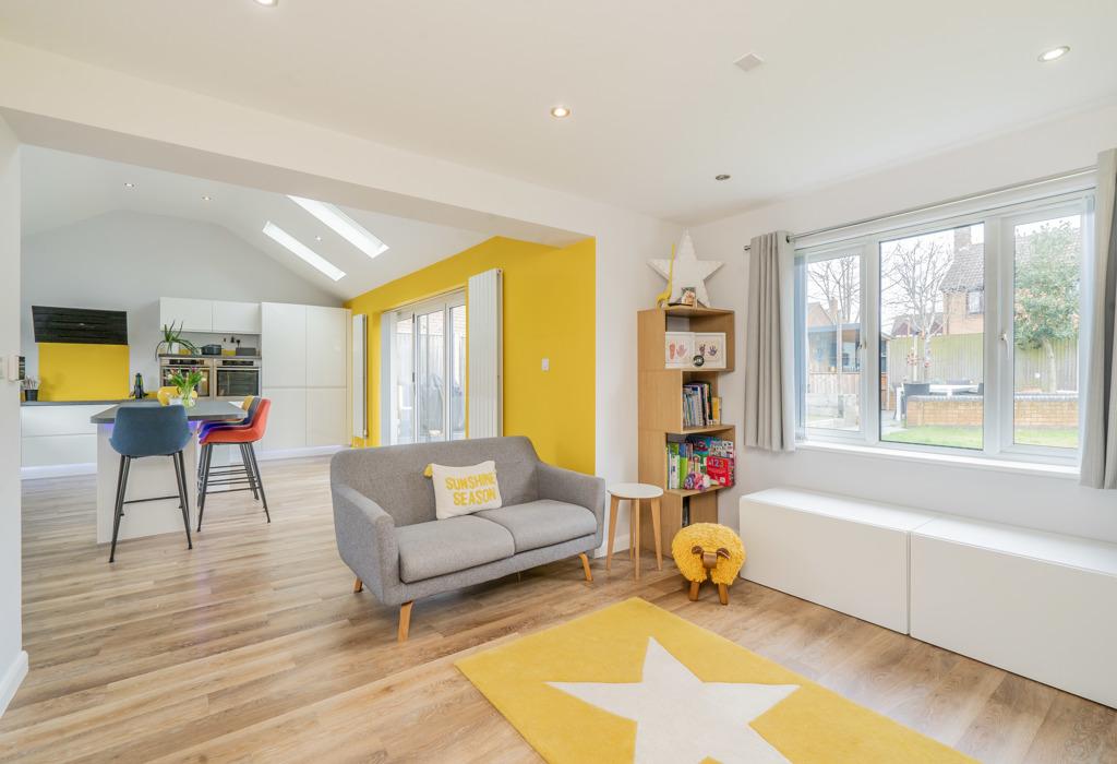 Open Plan Kitchen and Family Room