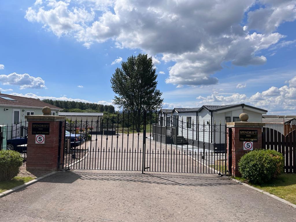 Gated Entrance of Spindrift Park