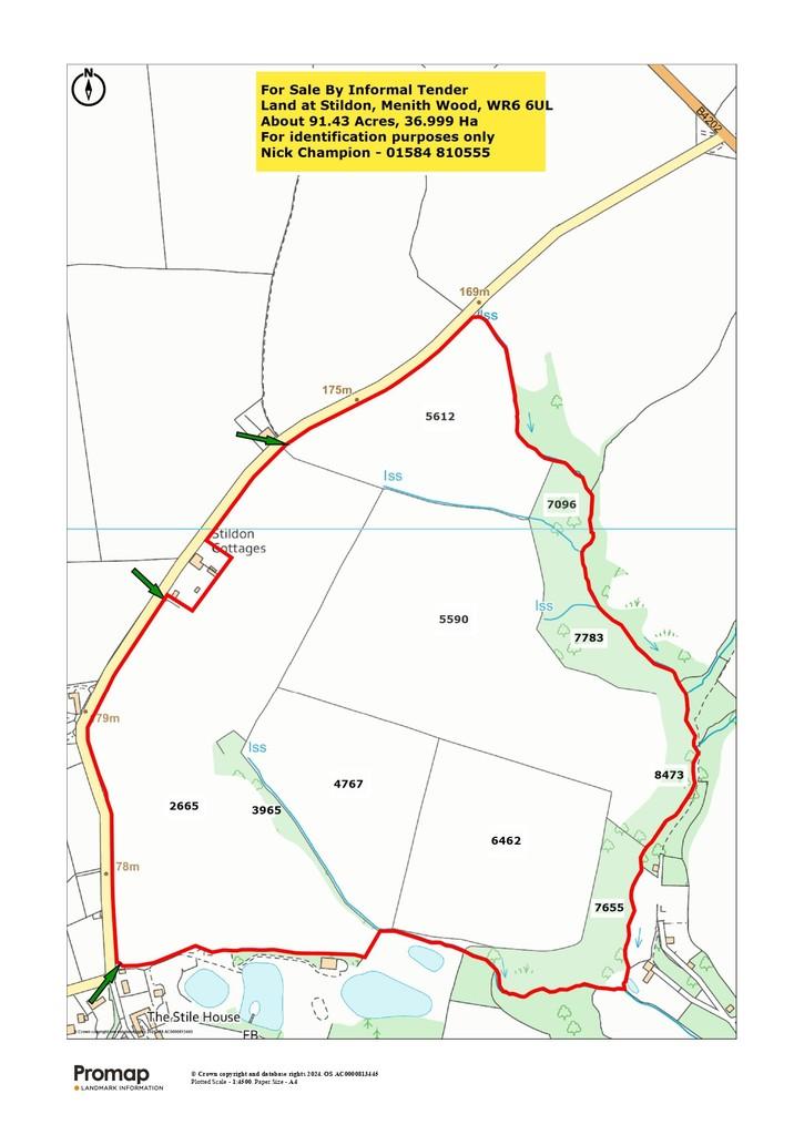 Land at Stildon - sale plan page-0001