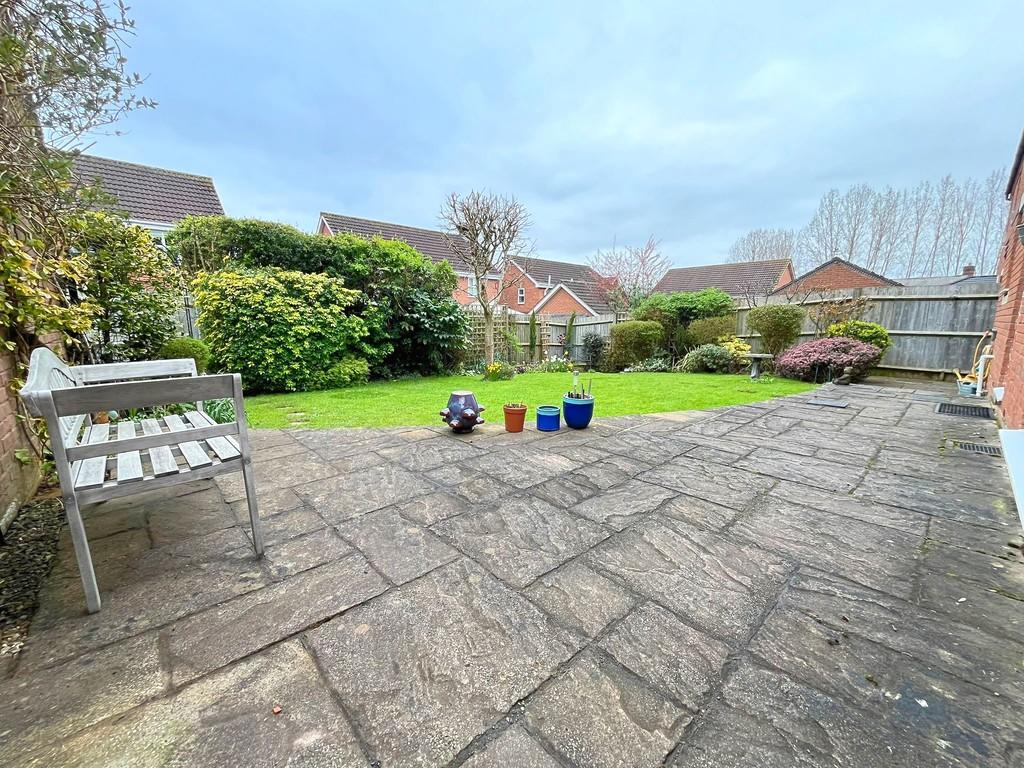 Rear garden from house