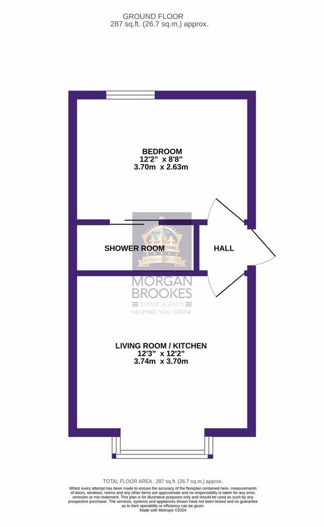 Flat 1 Floorplan