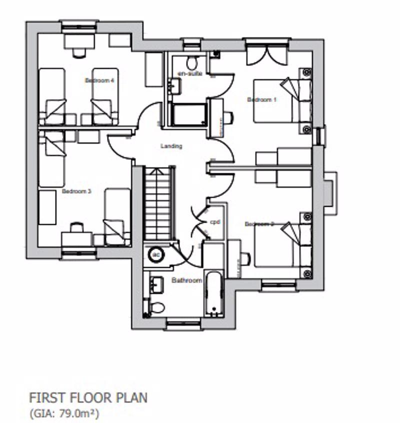 First floor plan
