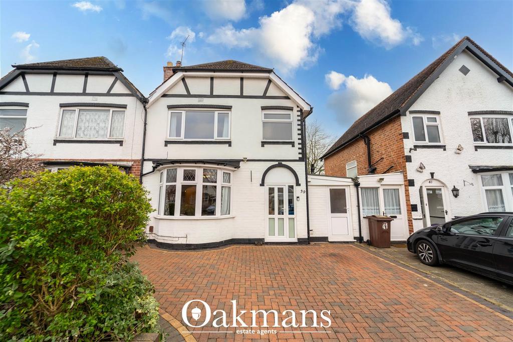 Burman Road, Solihull B90 3 bed semidetached house for sale £400,000
