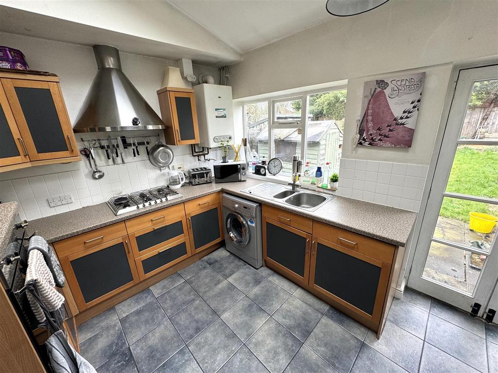 Extended kitchen
