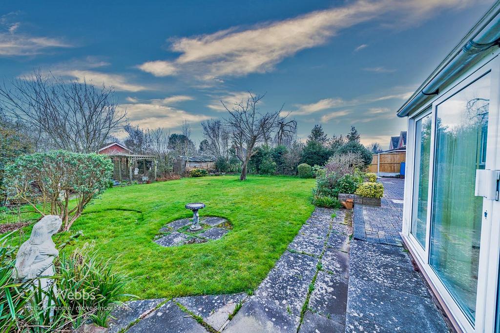 Rear garden