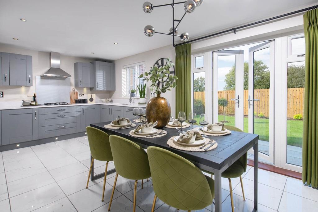 A spacious and sociable space to cook and dine