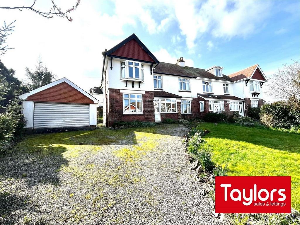 Cliff Road, Paignton 4 bed semidetached house for sale £495,000