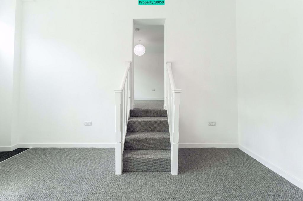Stairs leading to upper level