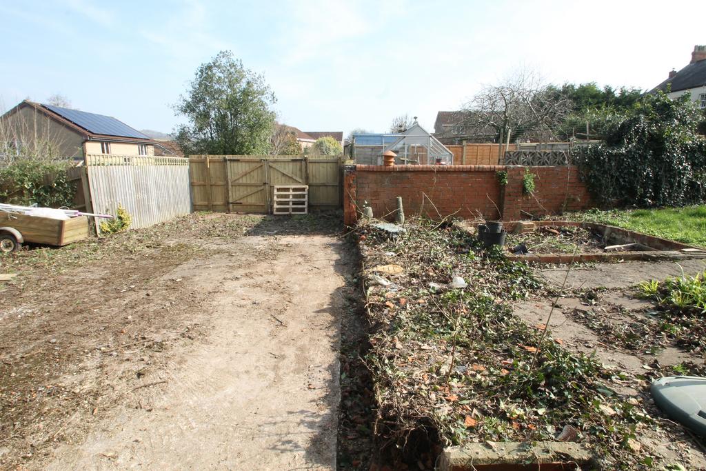 Bottom of rear garden