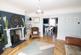 Sitting room through to kitchen