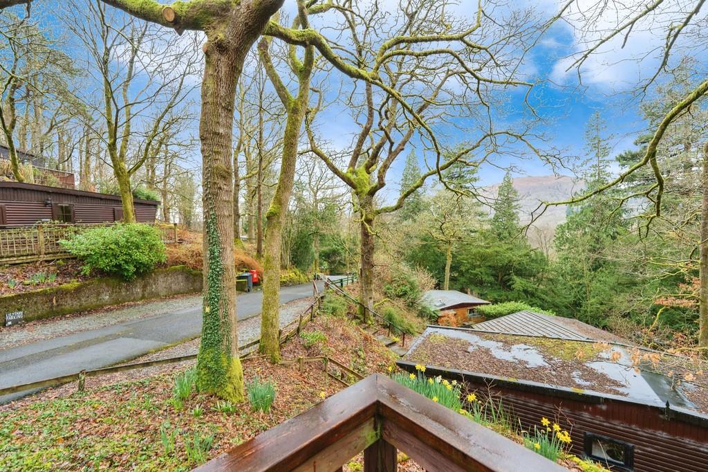 View from Decking