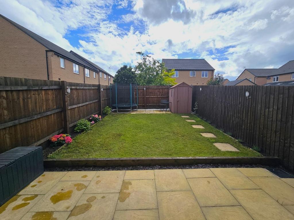 Rear garden