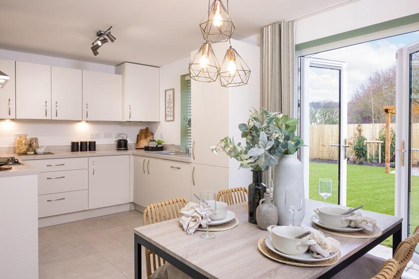 Internal image of the Moresby show home kitchen