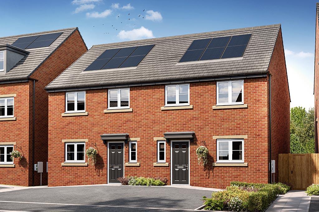 Plot 47, The Fewston at Pennine View, Huddersfield, Ashbrow Road HD2 3