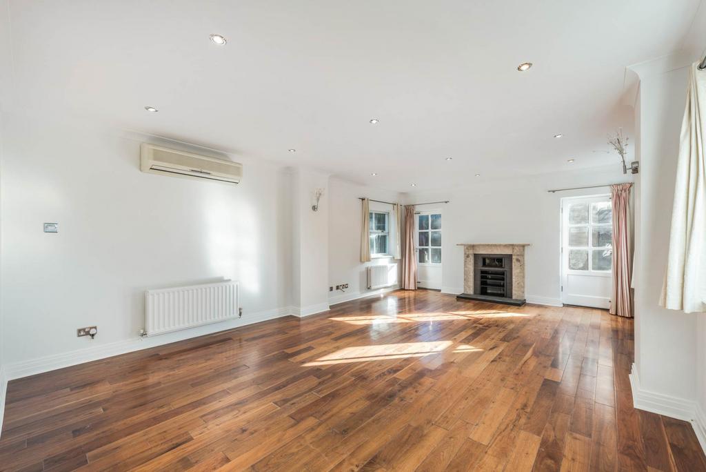 Living room, fireplace