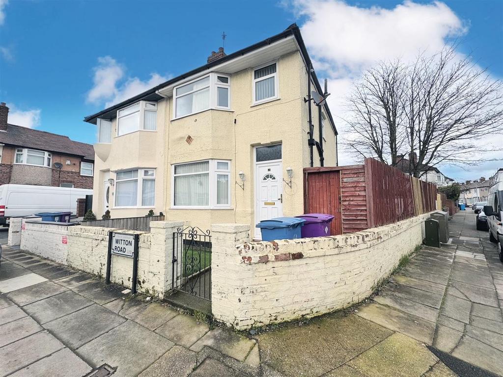 Witton Road, Tuebrook, Liverpool 3 bed semidetached house for sale £