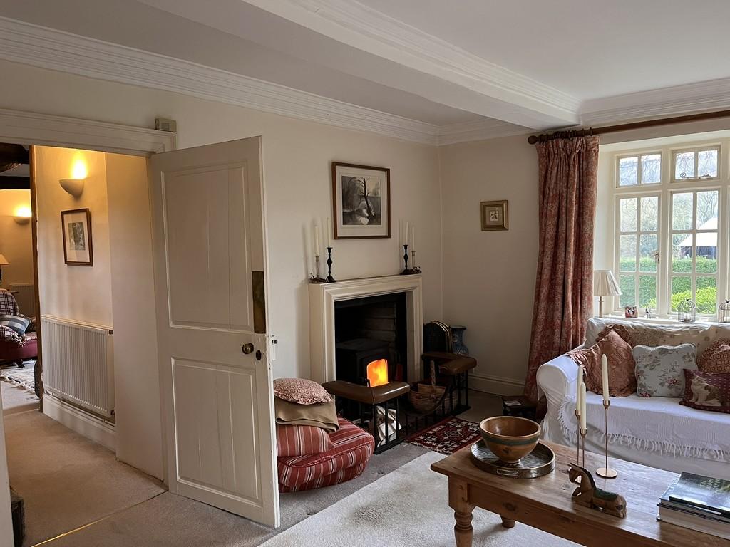 Lounge fireplace