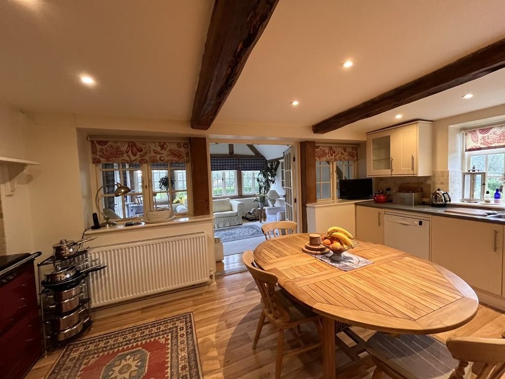 Kitchen doors to Garden Room