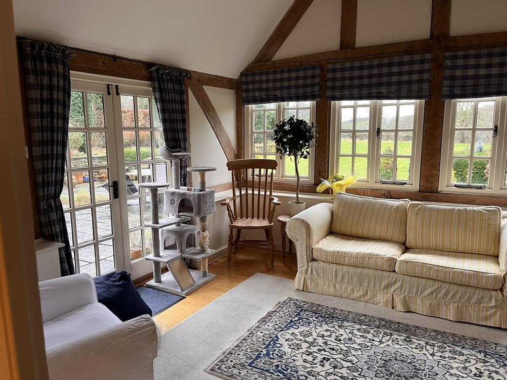 Garden room French doors
