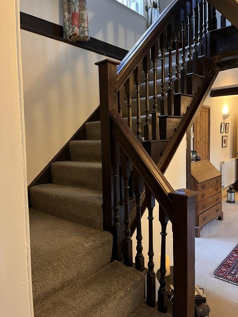 Oak staircase