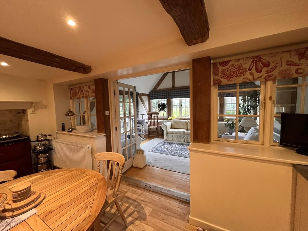 Kitchen through to Garden Room