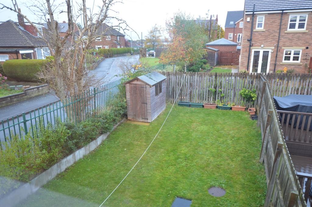 Garden taken from bedroom window