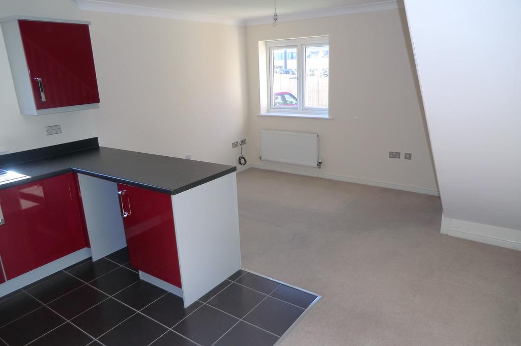 Open plan living area