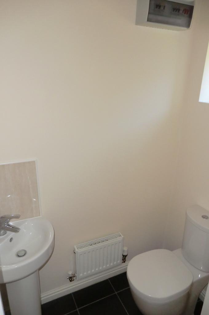Downstairs cloakroom