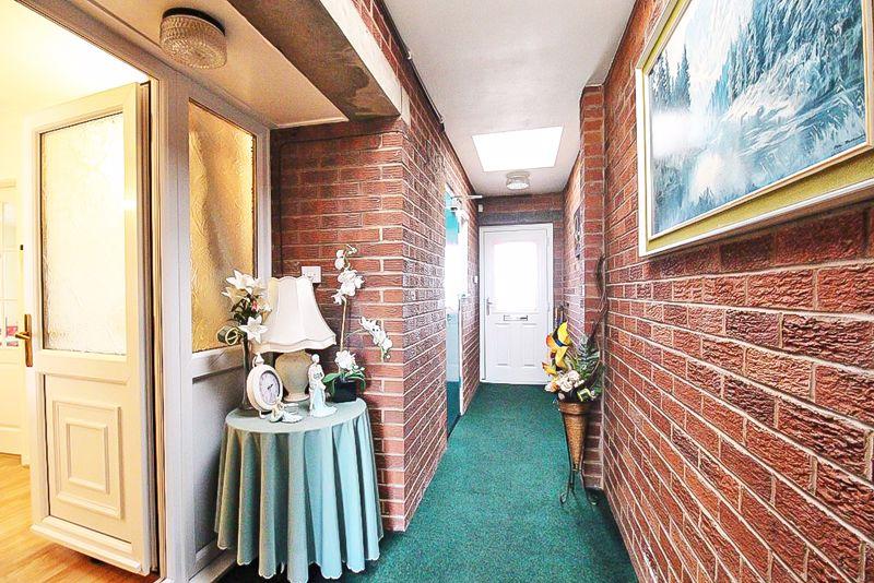 Side entrance