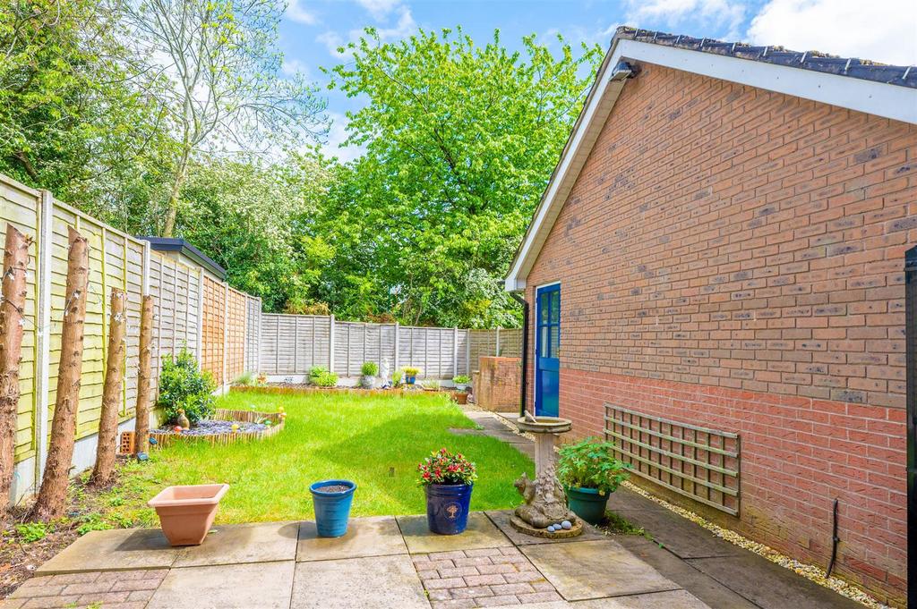 Rear garden