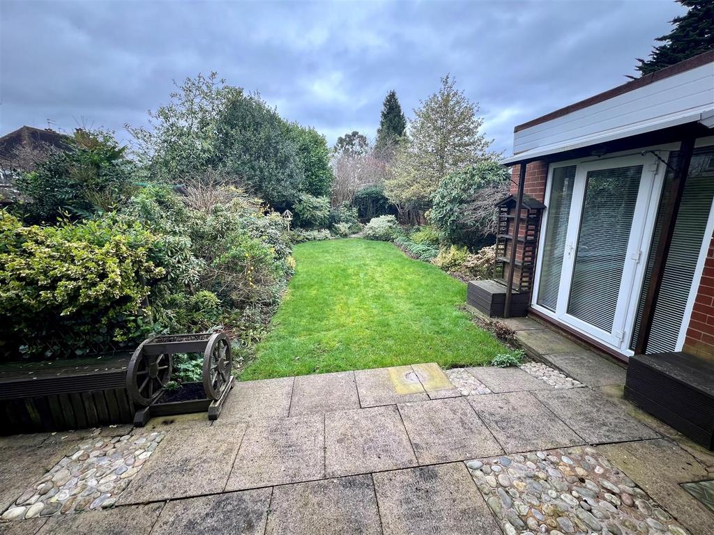 Rear garden
