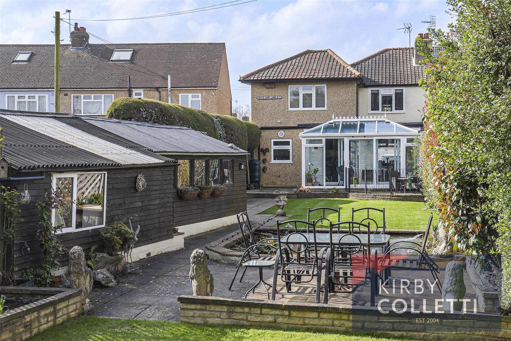 Rear garden