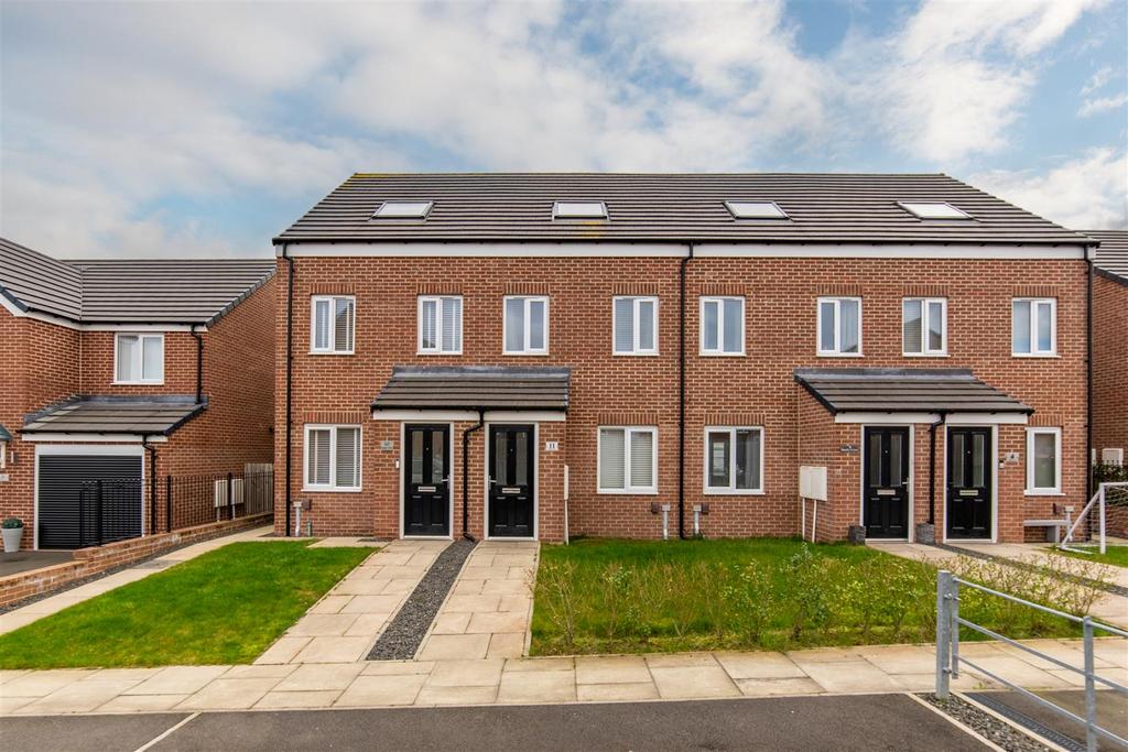 Oasby Close, St. Nicholas Manor, Cramlington 3 bed terraced house for