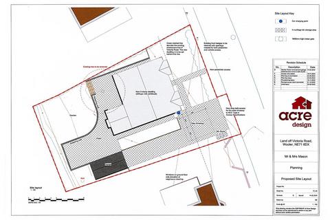 Plot for sale, Land on Victoria Road, Wooler