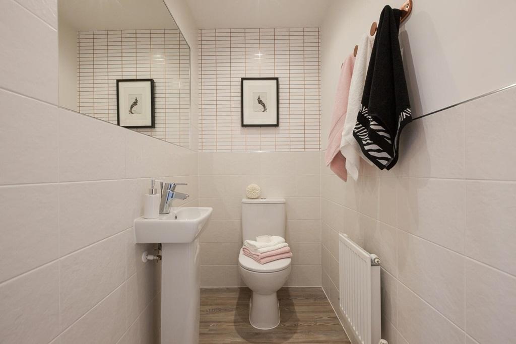 Handy cloakroom off the hallway