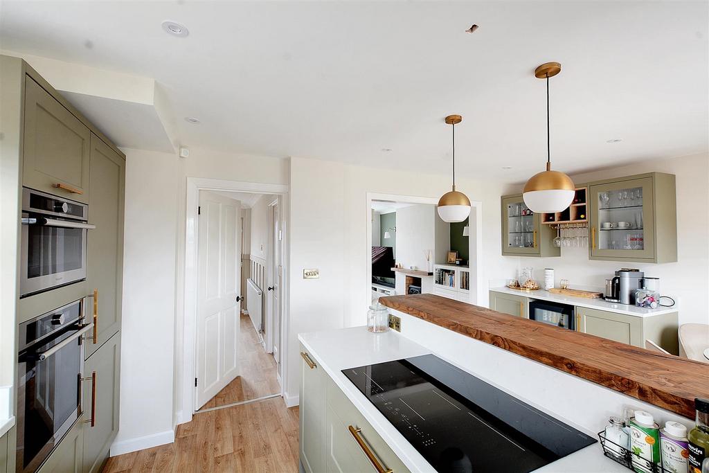 Open plan full width dining kitchen