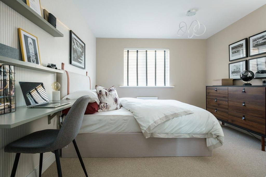 With 4 double bedrooms there's space for the...