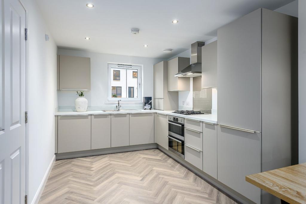Kitchen space in 4 bedroom Stewarton house type