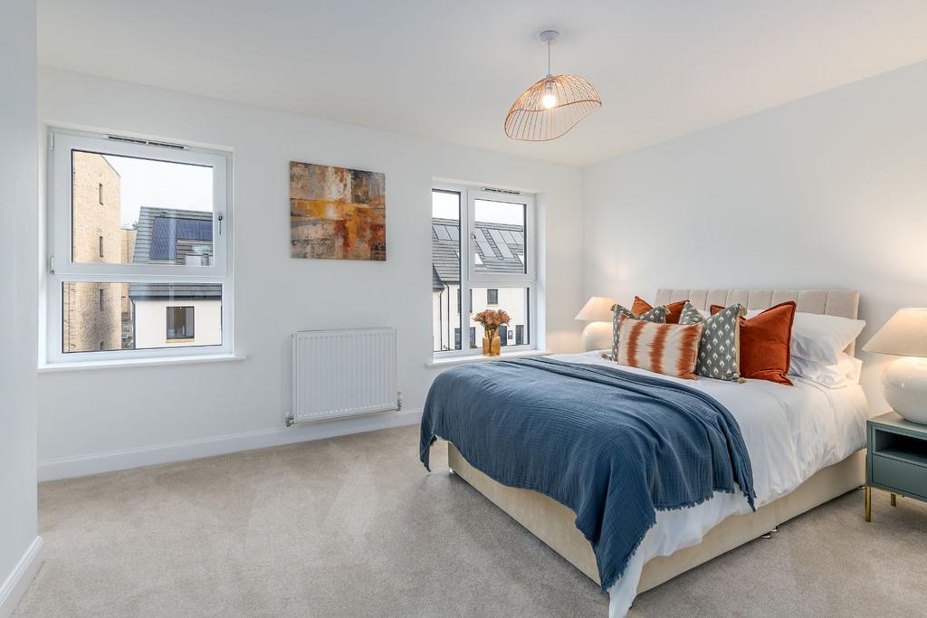 Bedroom in 4 bed Stewarton house type