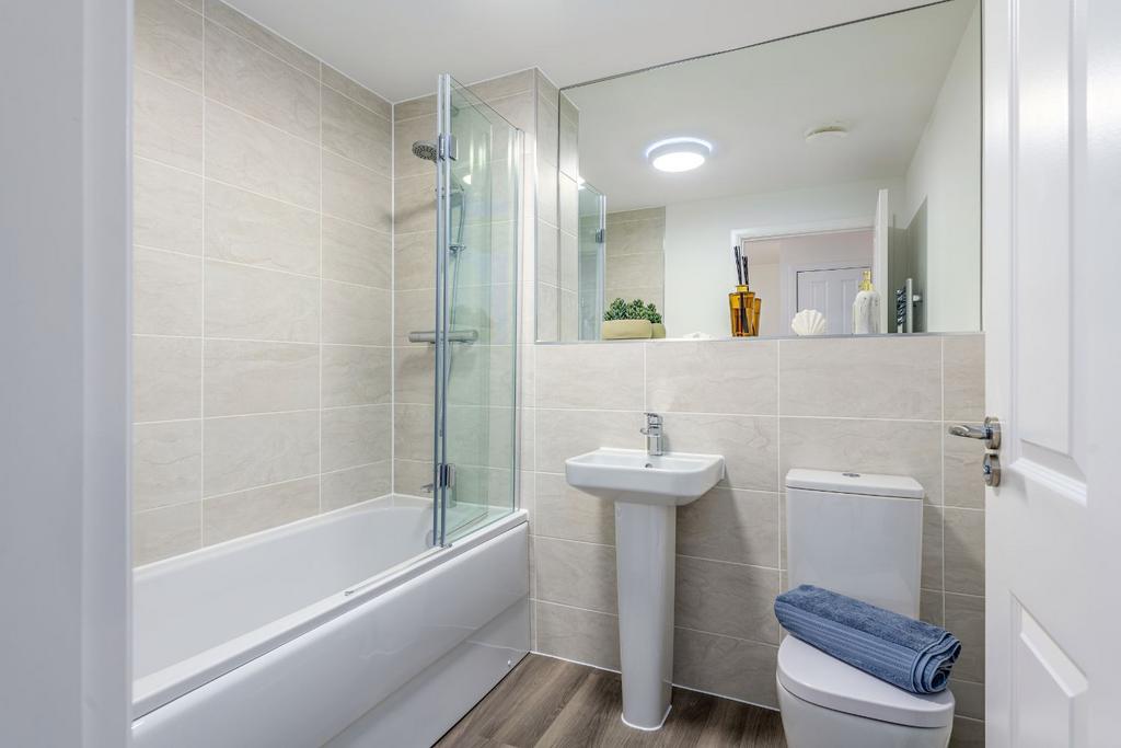 Bathroom in 4 bedroom Stewarton house type