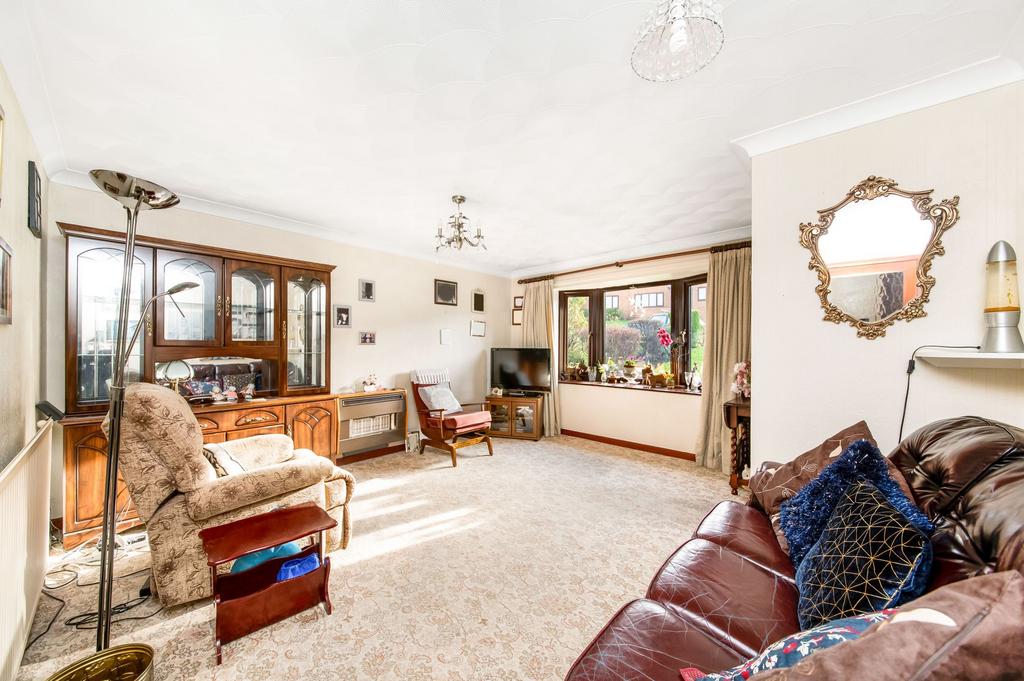 Open plan living dining room