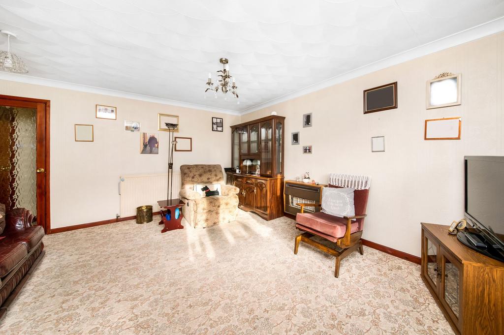 Open plan living dining room