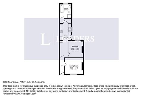 1 bedroom flat to rent - Malpas Road, Brockley, SE4