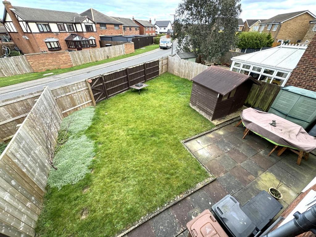 Rear garden